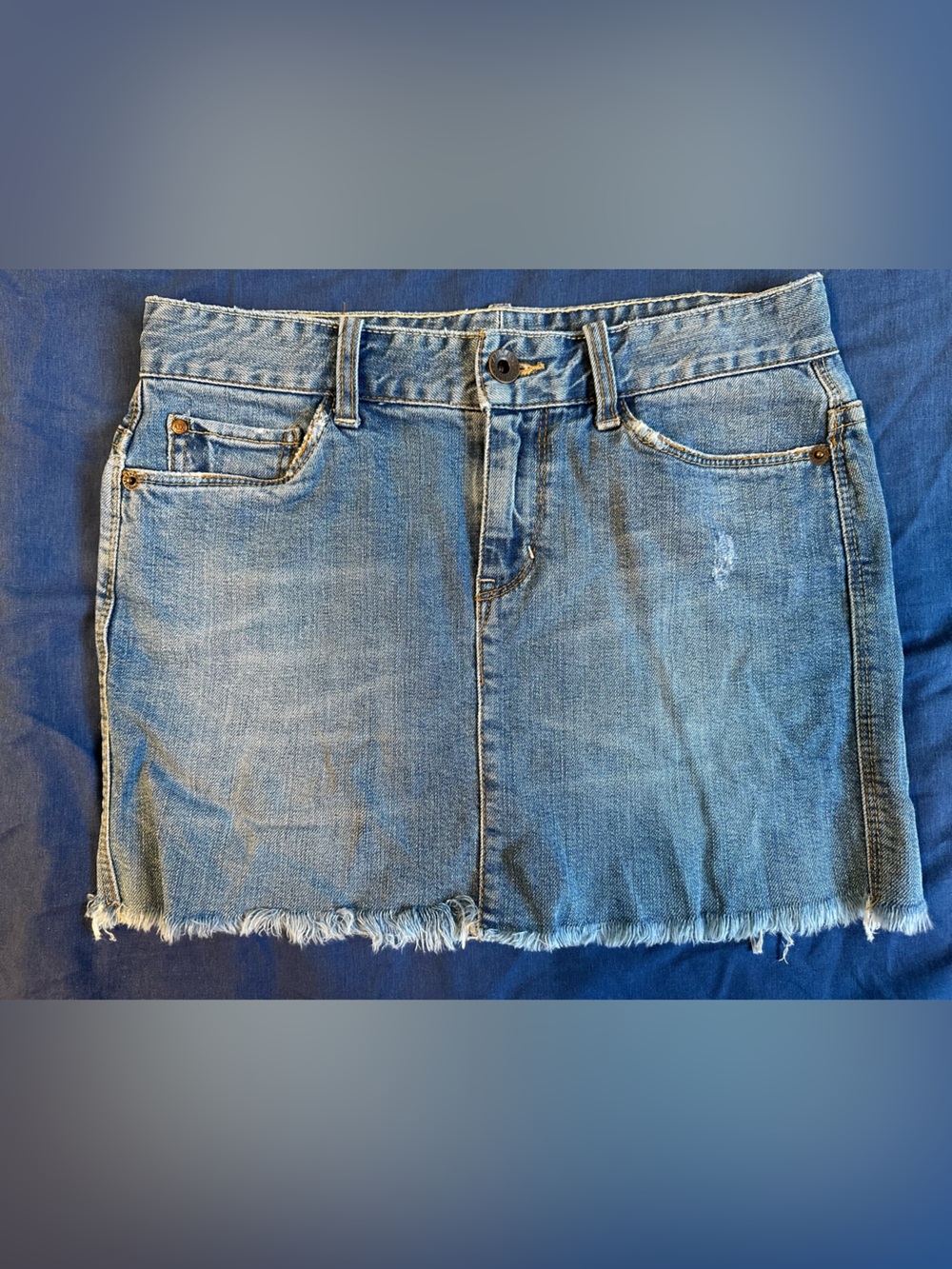 Armani Exchange denim skirt